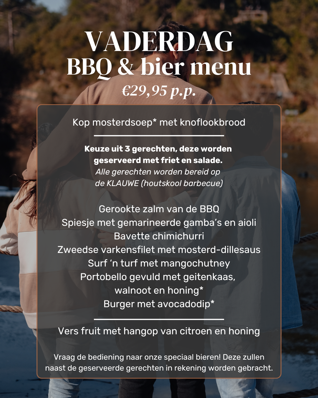 Vaderdagaanbieding de Twee Provinciën